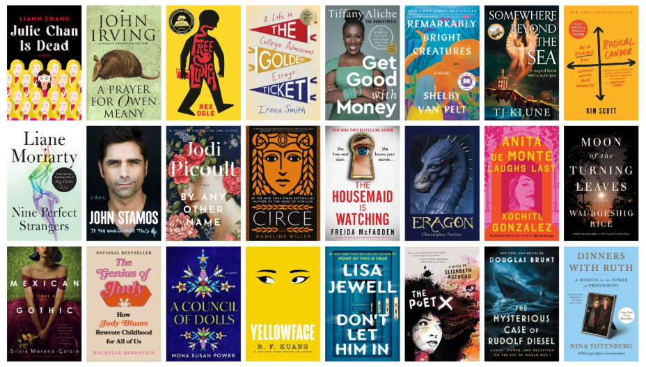 Collage of book covers